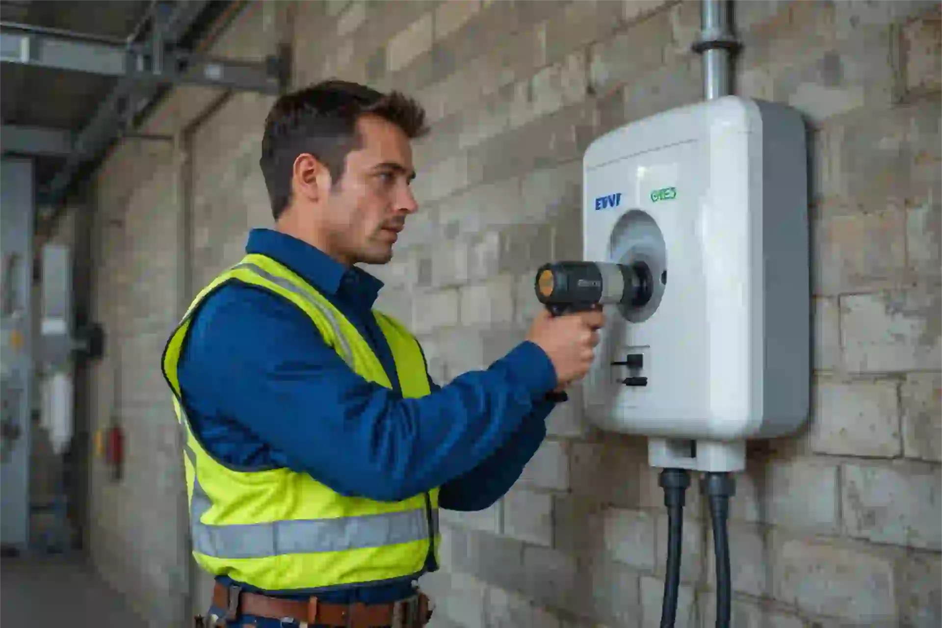 Installation borne de recharge à Balesta