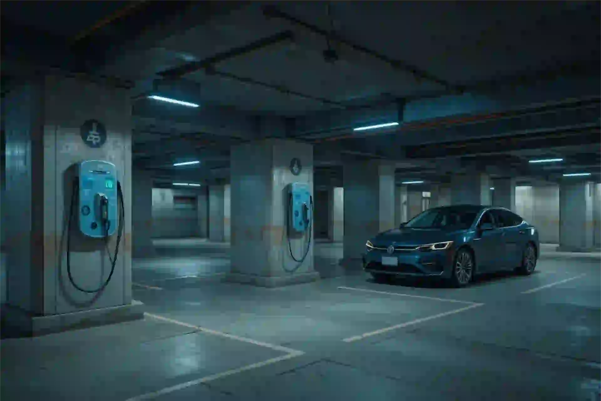 Installation borne de recharge à Glandon